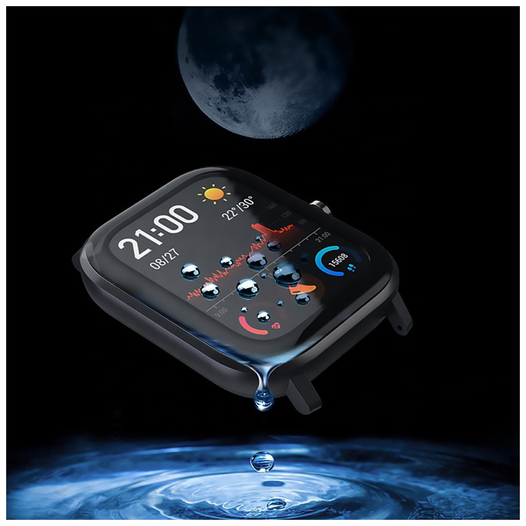 Плівка захисна BeCover Amazfit Bip U Pro Black (706054) - зображення 6