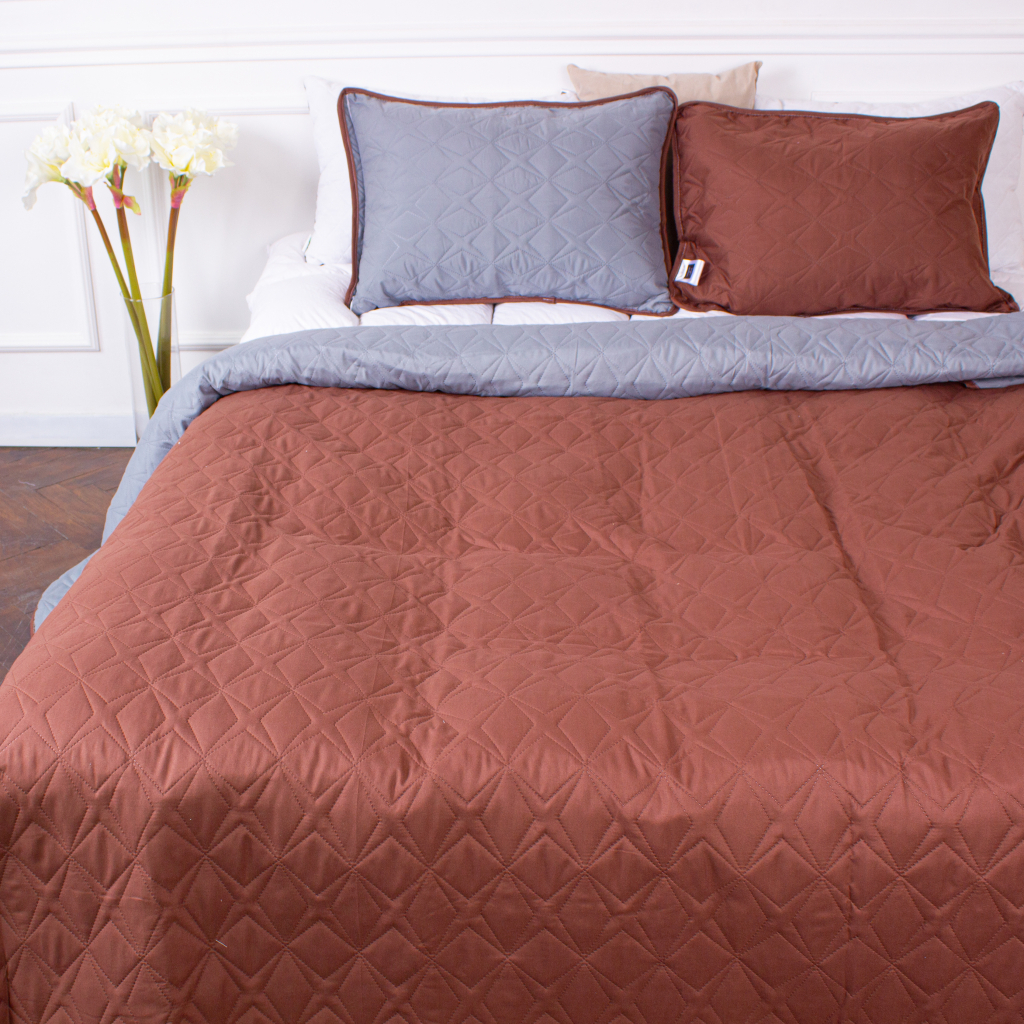 Покривало MirSon набір Serenity Line №7037 Manila 150х210 + наволочка 50х70 (2200005377260) - зображення 6