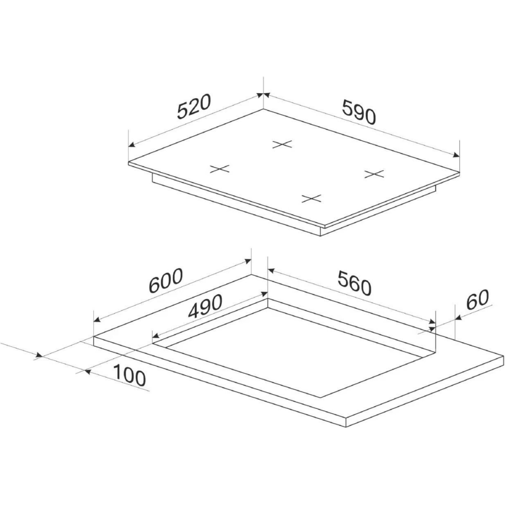 Варочна поверхня Hansa BHKW6718511 - зображення 3