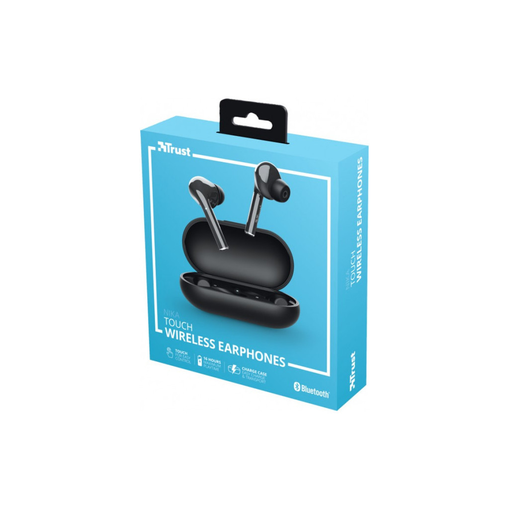 Навушники Trust Nika Touch True Wireless Black (23554) - зображення 10