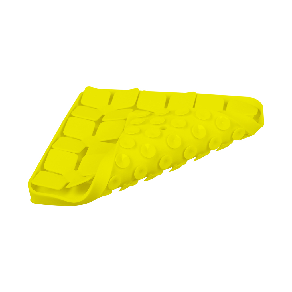Універсальний посуд для тварин WAUDOG Silicone Килимок для пошуку корму 20х20х1.7 см жовтий (23518) - зображення 5