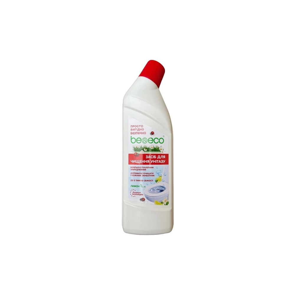 Засіб для чищення унітазу Be&Eco Лимон 1 л (4820168434877) - зображення 1