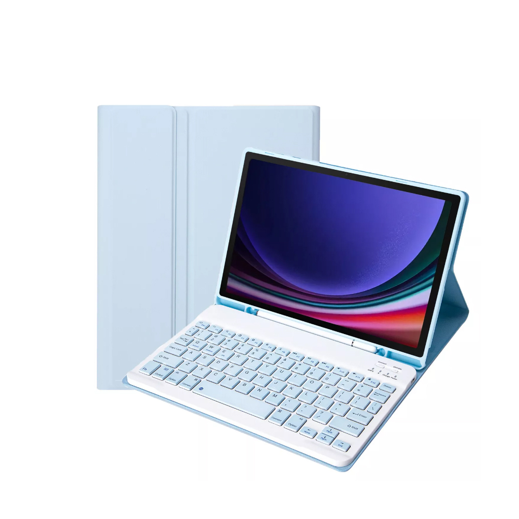 Чохол до планшета BeCover Keyboard Samsung Tab A9 SM-X115 8.7" Light Blue (712358) - зображення 4