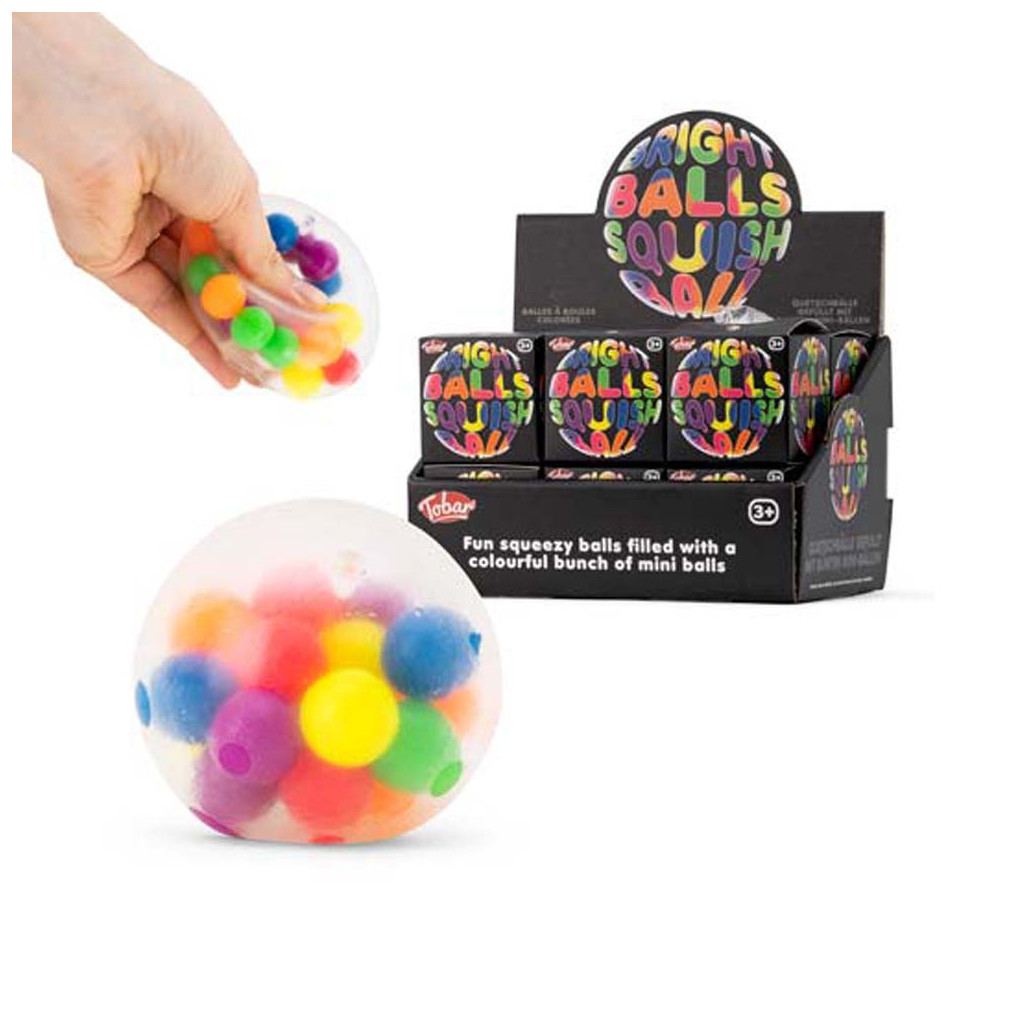 Антистрес Tobar Скранчемс м'ячик-антистрес яскраві кульки (38449) - зображення 4