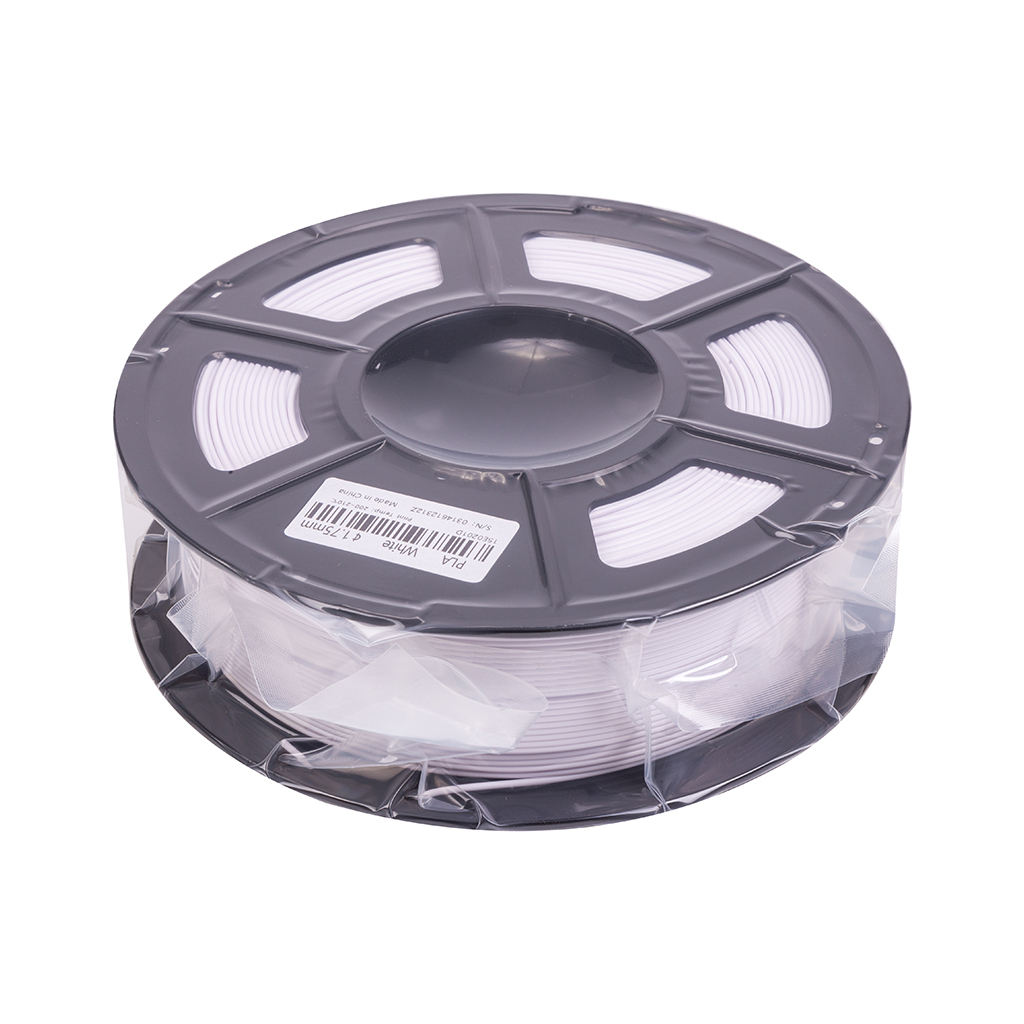 Пластик для 3D-принтера PowerPlant PLA, 1.75 мм, 1kg, white (PT812950) - зображення 1