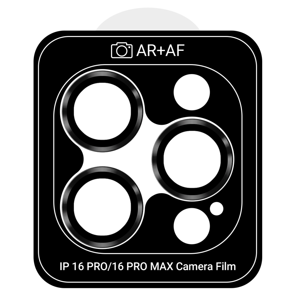 Скло захисне Armorstandart for Camera Pro iPhone 16 Pro/16 Pro Max Black Titanium (ARM81420) - зображення 1