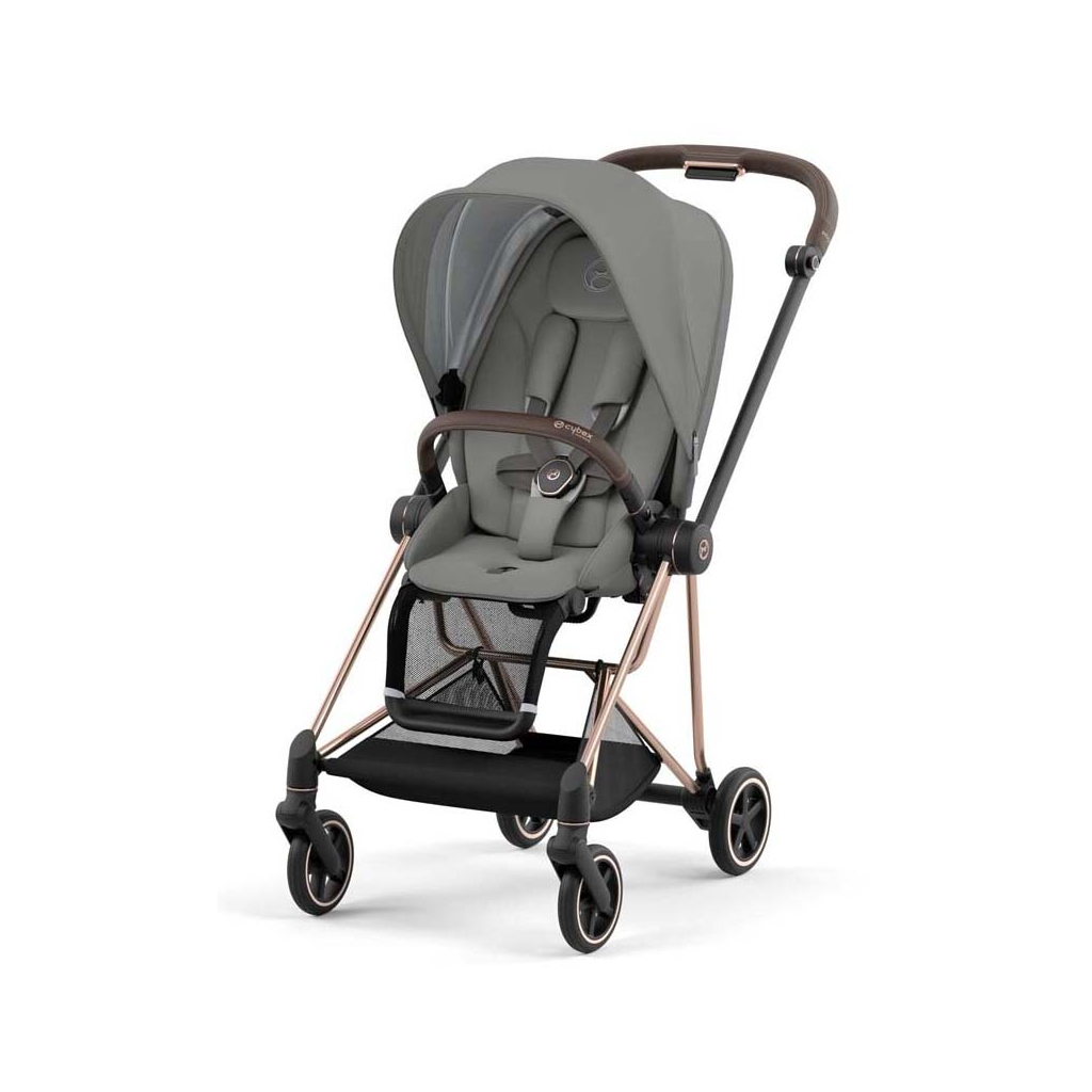 Набір текстилю для коляски Cybex Mios Pearl Grey (521003781) - зображення 2