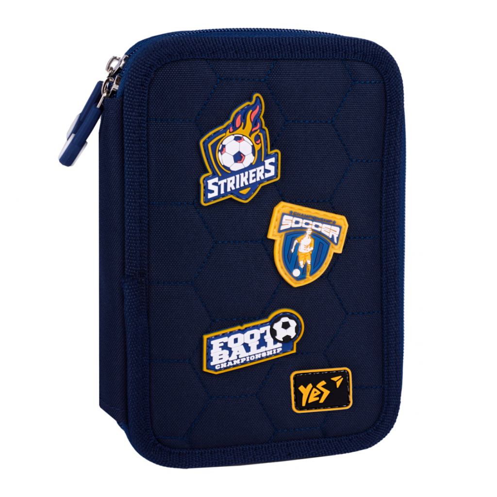 Пенал Yes Football Gamer HP-01 твердий подвійний (533642) - зображення 1
