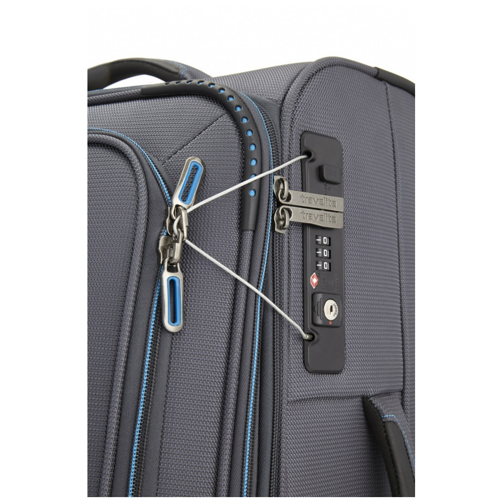 Валіза Travelite Crosslite Anthracite S (TL089547-04) - зображення 9