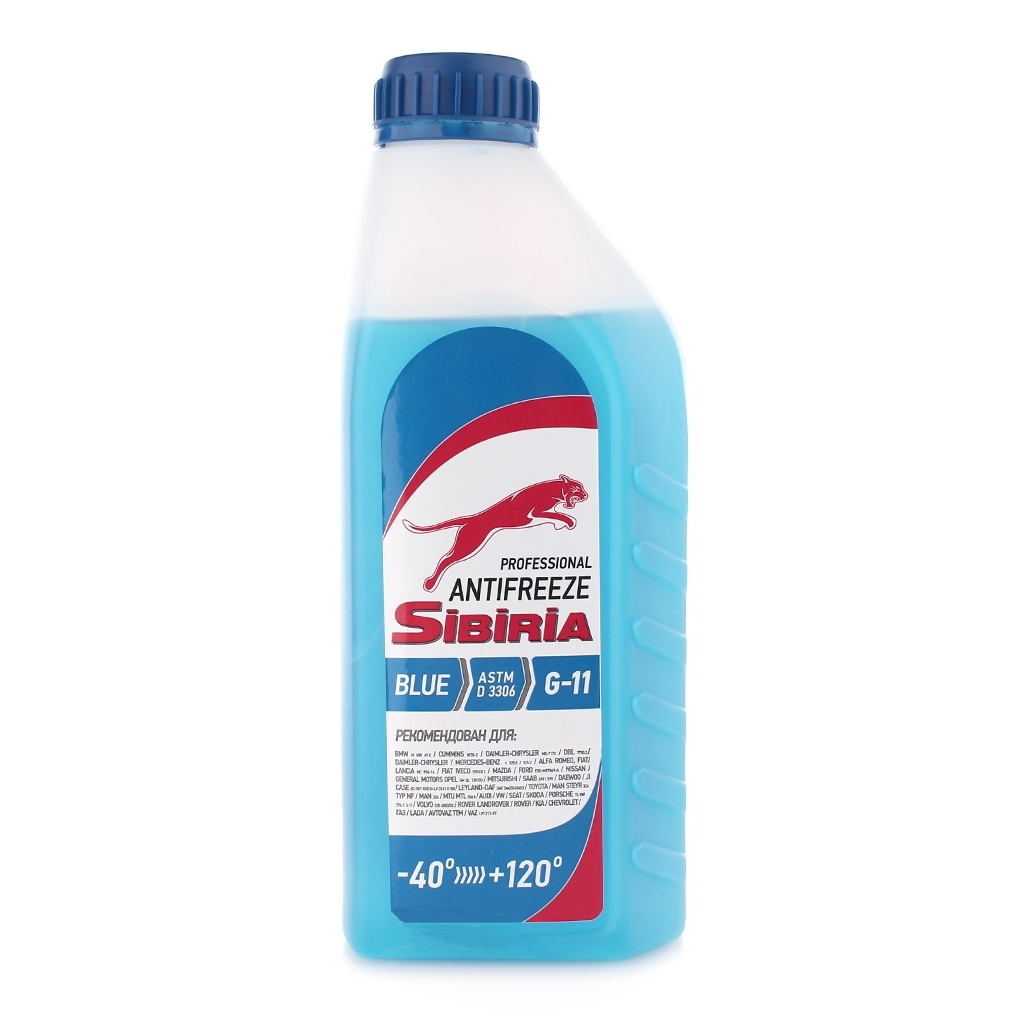 Антифриз SIBIRIA (-40) синій 1кг (741585) - зображення 1