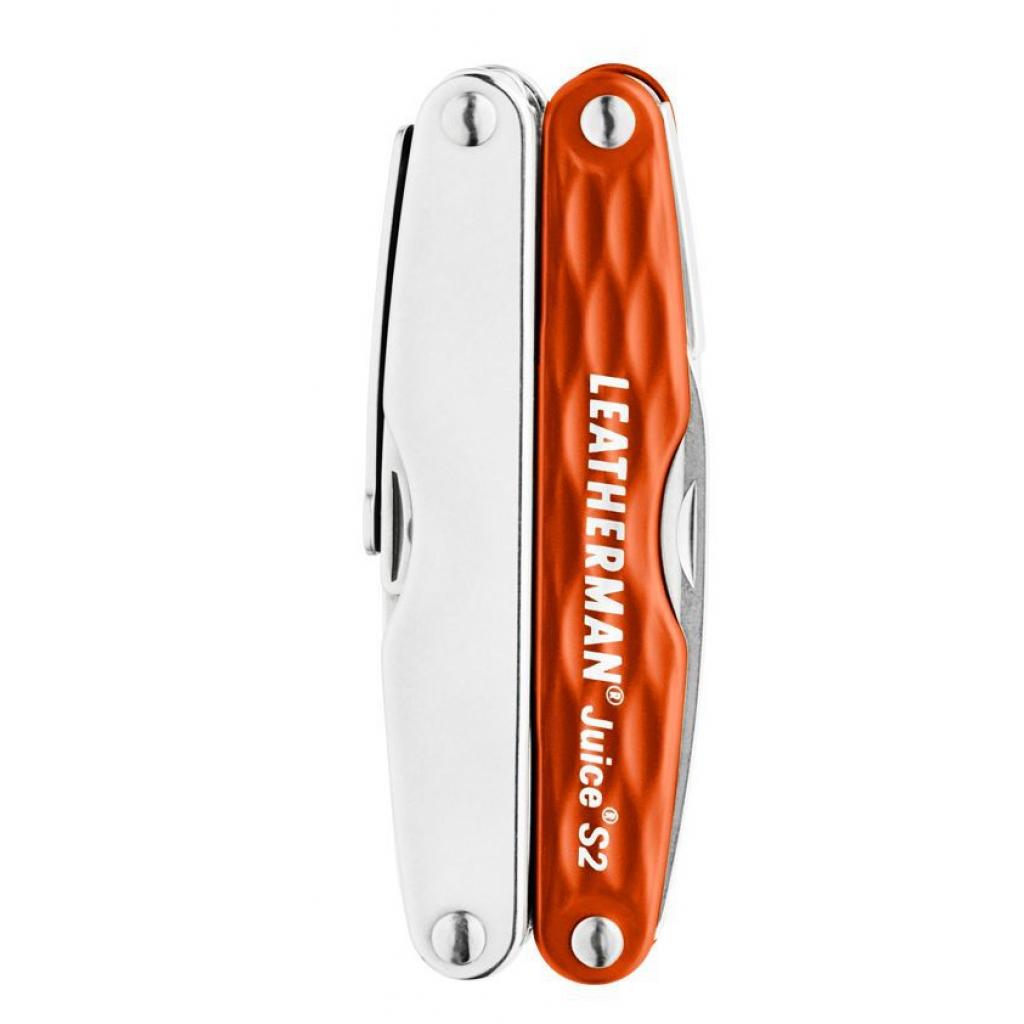 Мультитул Leatherman Juice S2 - CINNABAR ORANGE, подарункова коробка (831983) - зображення 3