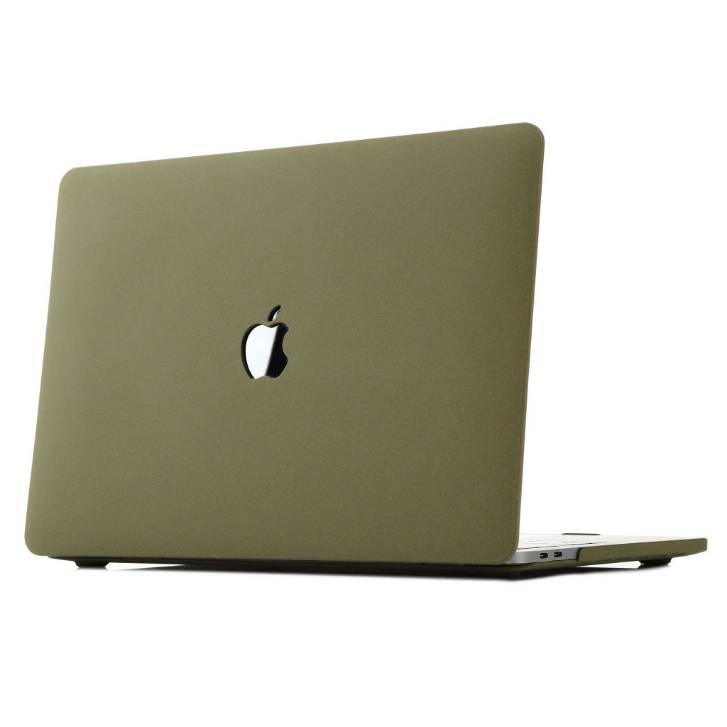 Чохол до ноутбука Armorstandart 13.3" MacBook Air 2018 (A2337/A1932/A2179) Hardshell Army Green (ARM58960) - зображення 3