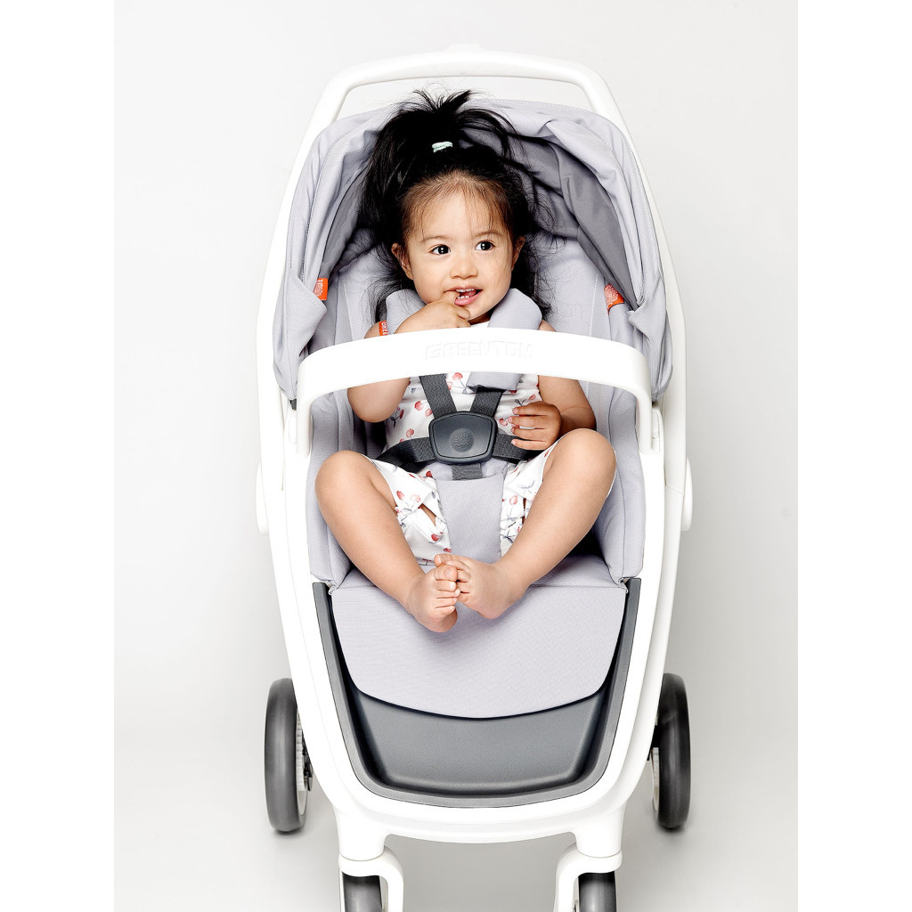 Коляска Greentom Classic Grey-White (8718858972302) - зображення 5