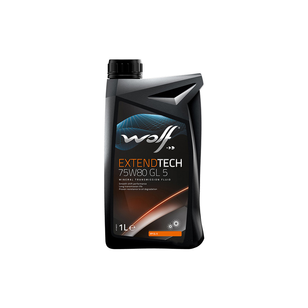 Трансмісійна олива Wolf EXTENDTECH 75W80 GL 5 1л (8303807) - зображення 1