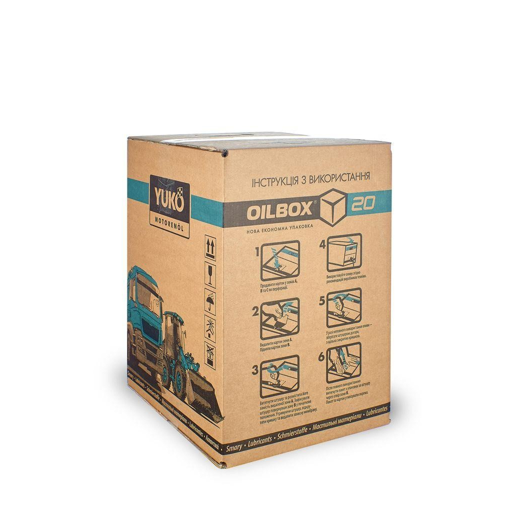 Моторна олива Yuko TURBO DIESEL 15W-40 20л (4823110402726) - изображение 2