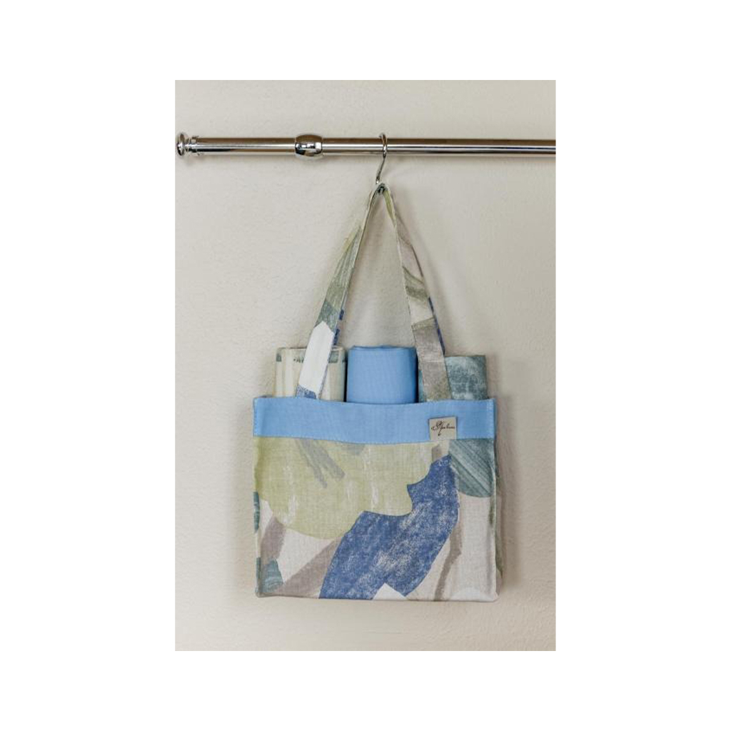 Рушник Прованс кухонний набір в торбі Блакитні Квіти 3 шт (4823093449756) - зображення 2