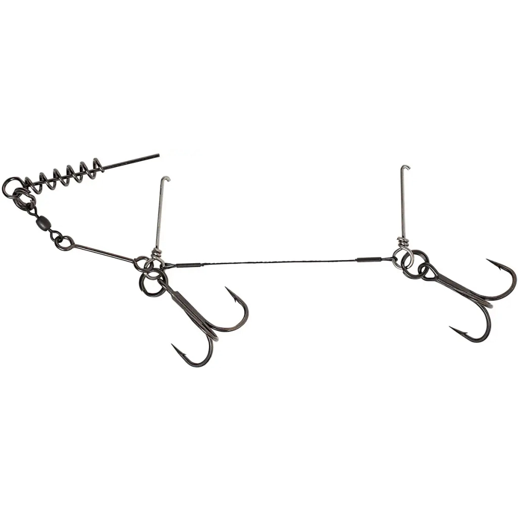 Оснащення Savage Gear 1x7 TI Corkscrew Stinger 2x2/0 23kg (1 шт/уп.) (1854.08.83) - зображення 1