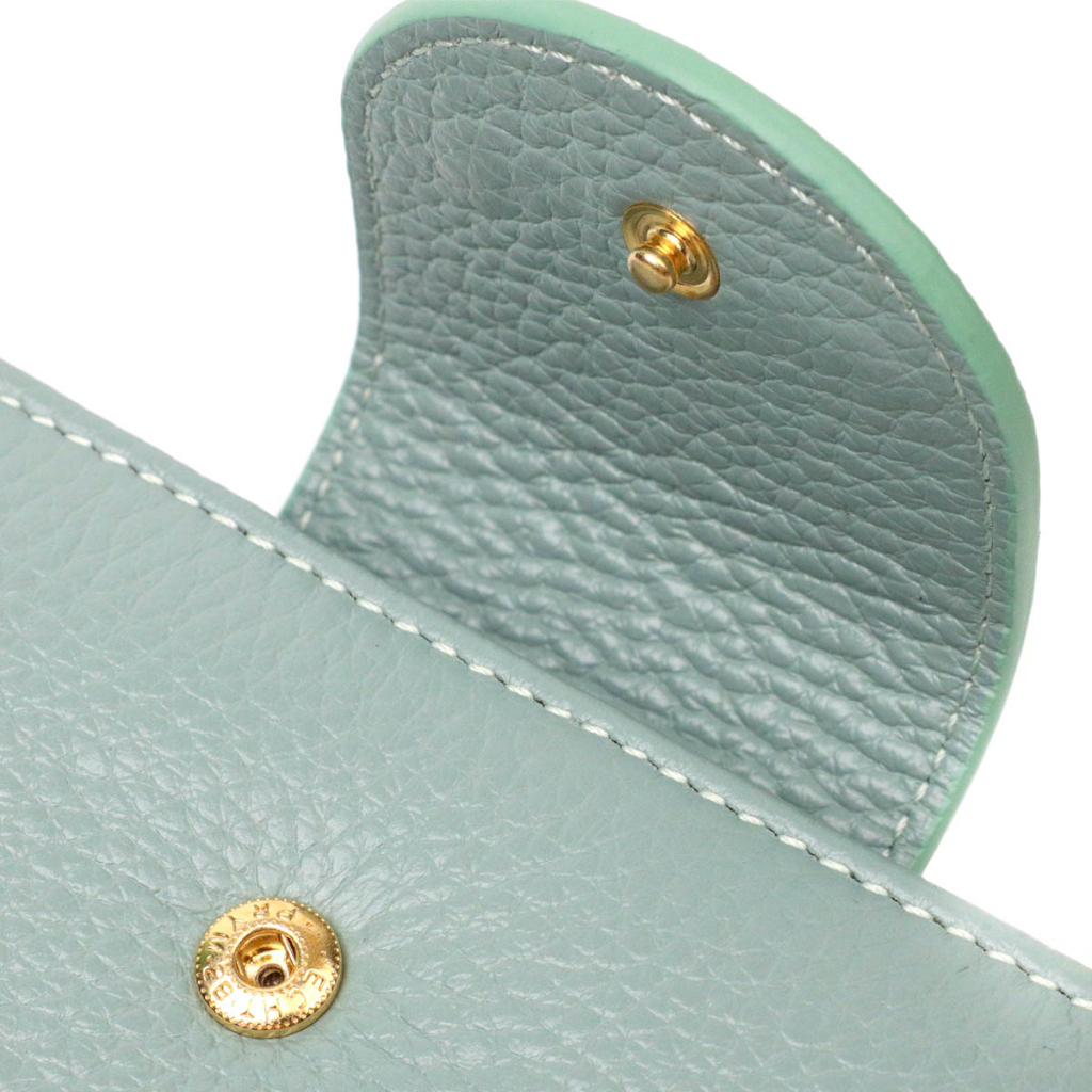 Гаманець Tony Bellucci З натуральної шкіри Сіро-зелений (21986) - зображення 5