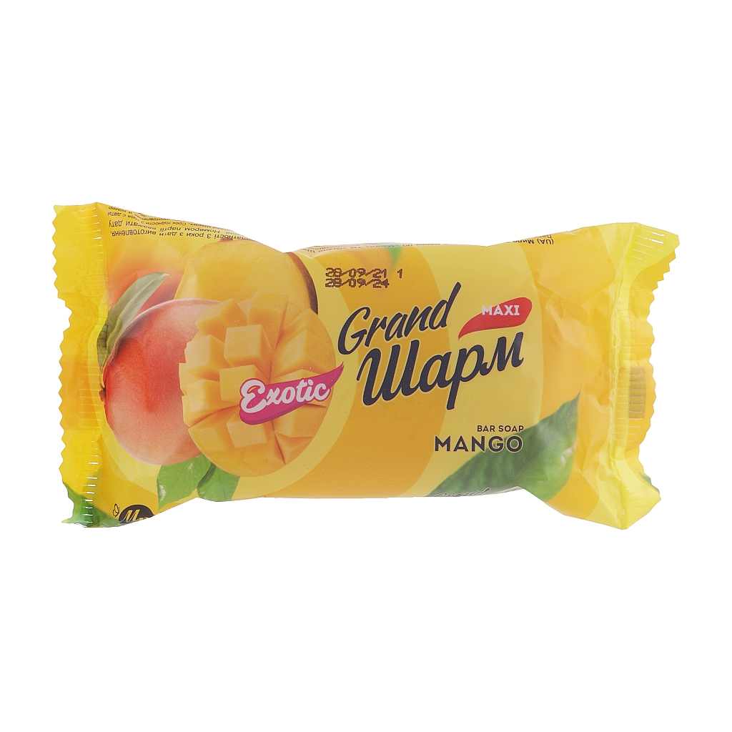 Тверде мило Grand Шарм Манго 125 г (4820195507223) - зображення 1