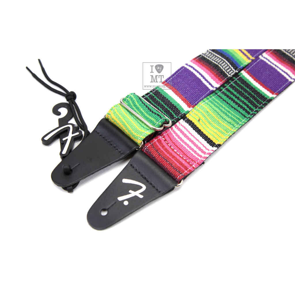 Ремінь для гітари Fender Strap 2" Serape Purple Multi (230635) - зображення 3