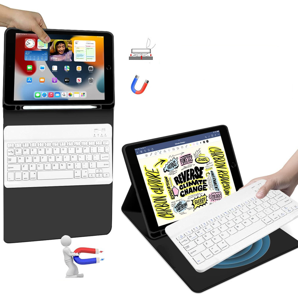 Чохол до планшета BeCover Keyboard Apple iPad 10.9" 2022 Black (711139) - зображення 6