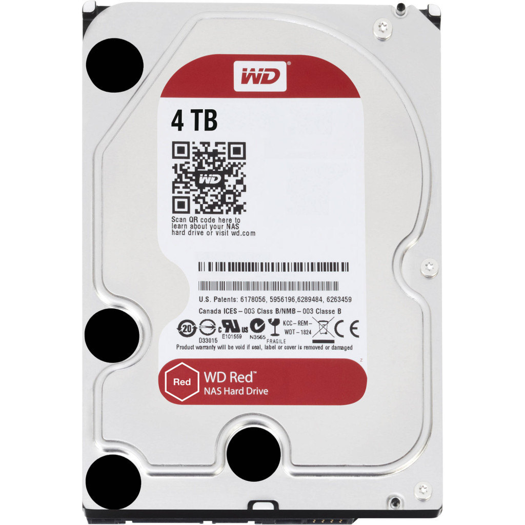 Жорсткий диск 3.5" 4TB WD (# WD40EFAX #) - зображення 1