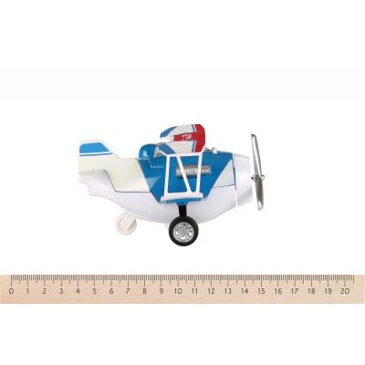 Спецтехніка Same Toy Самолет металический инерционный Aircraft синий (SY8013AUt-2) - зображення 2