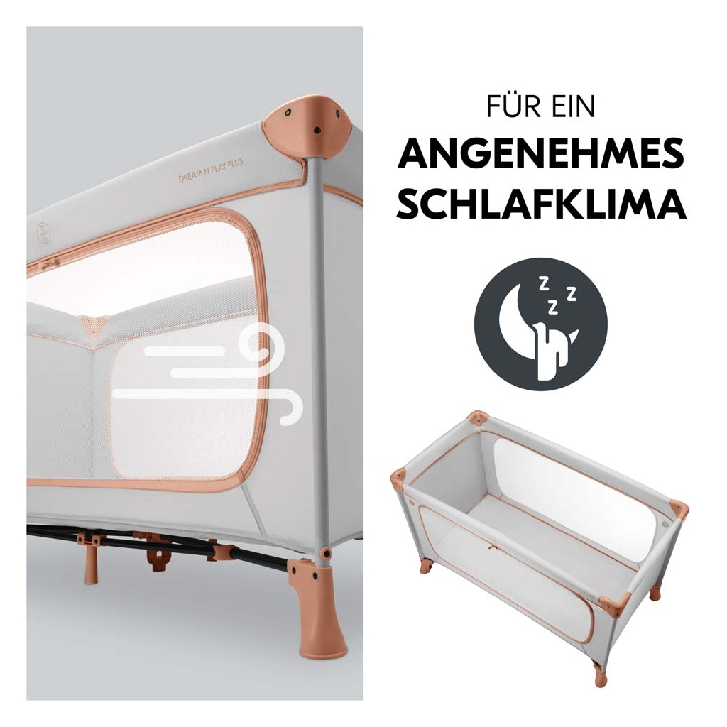 Дитячий манеж Hauck Dream N Play Plus Dusty Cork (60100-6) - зображення 3