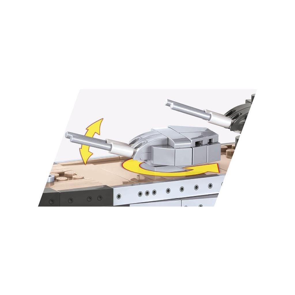 Конструктор Cobi World Of Warships Лінкор «Ворспайт» (5902251030827) (397581) - зображення 7