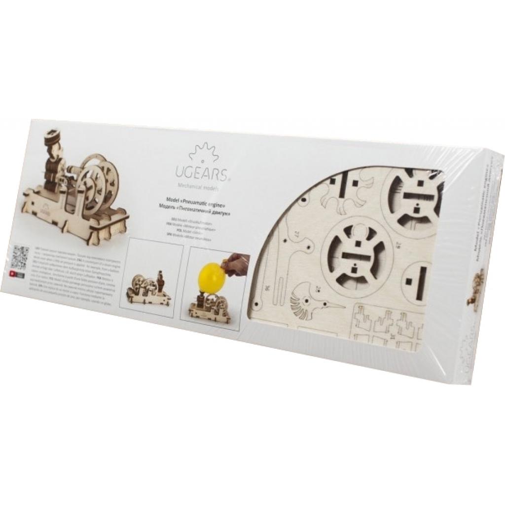 Збірна модель Ugears механічний пневматичний двигун (70009) - зображення 8