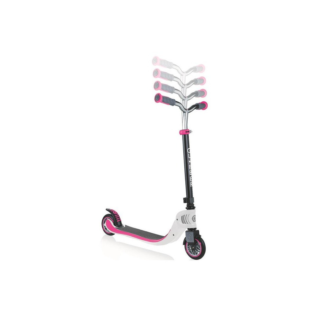 Самокат Globber Flow Foldable 125 біло-рожевий (473-162) - зображення 2