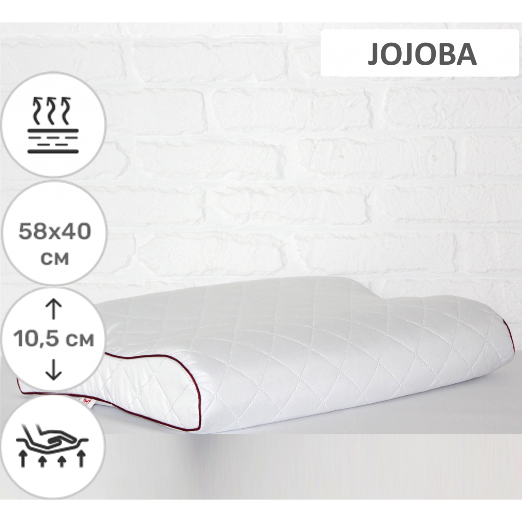 Подушка MirSon ортопедична 6021 Steep Line Jojo 58х40х10.5 (2200003261233) - зображення 2