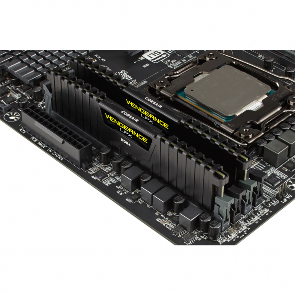 Модуль пам'яті для комп'ютера DDR4 16GB (2x8GB) 3600 MHz Vengeance LPX Black Corsair (CMK16GX4M2Z3600C18) - зображення 5