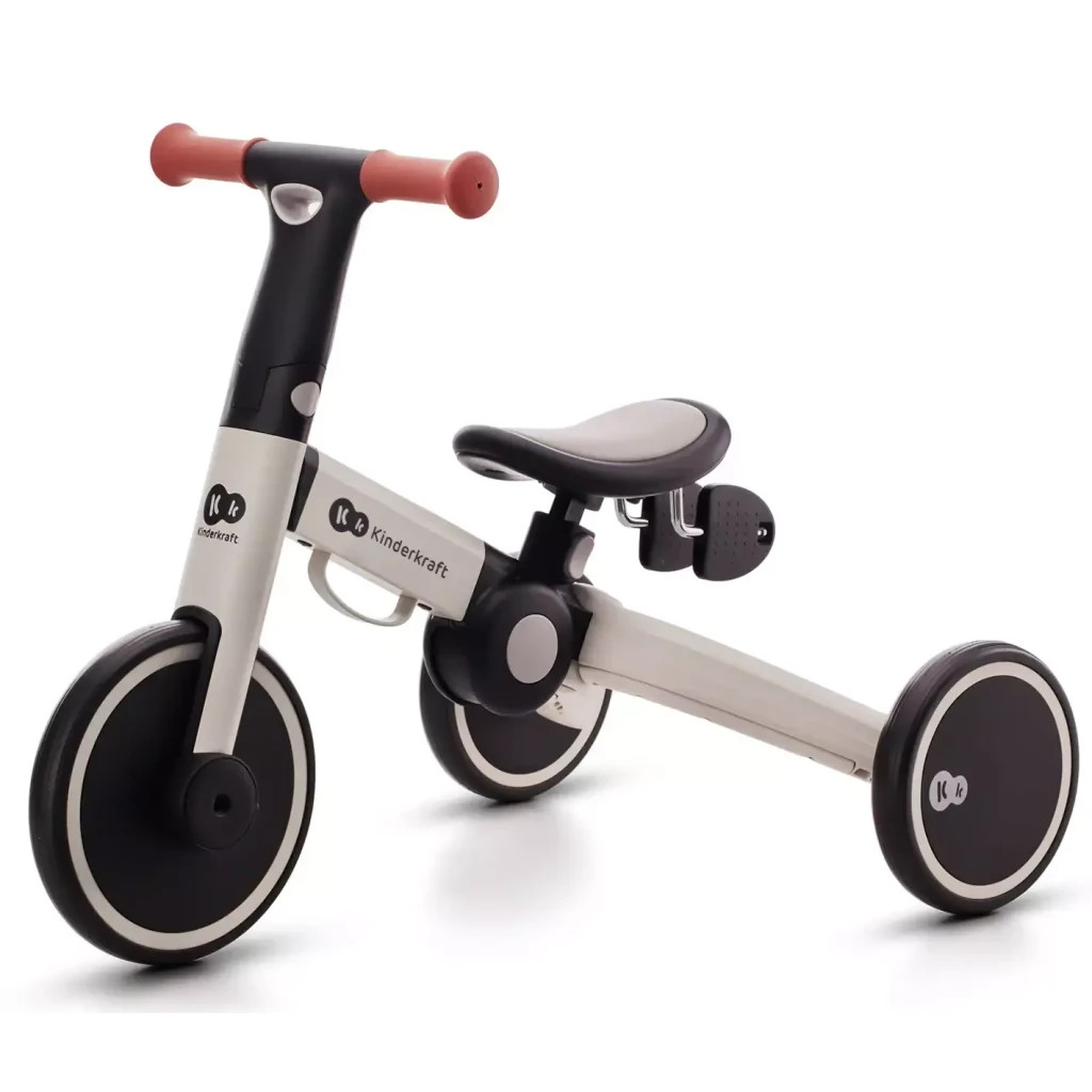 Дитячий велосипед Kinderkraft 3 в 1 4TRIKE Silver Grey (KR4TRI22GRY0000) (5902533922413) - зображення 4
