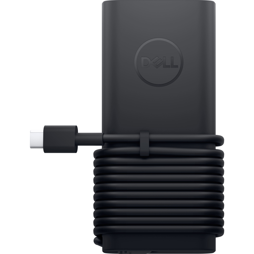 Блок живлення до ноутбуку Dell 65W USB-C AC Adapter with Power Cord - Europe (450-BBVD) - зображення 2
