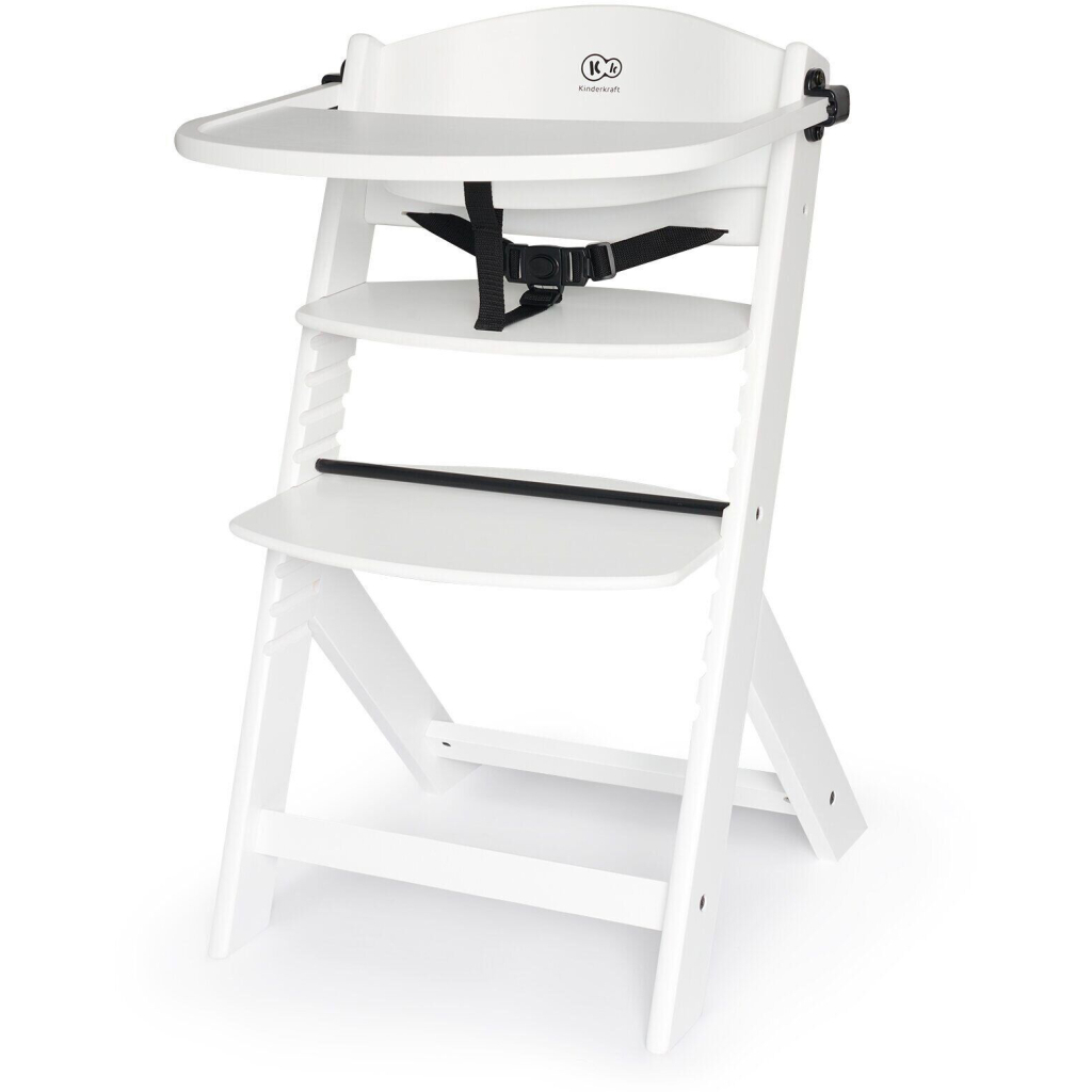 Стілець для годування Kinderkraft Enock White (5902533915194) - изображение 2