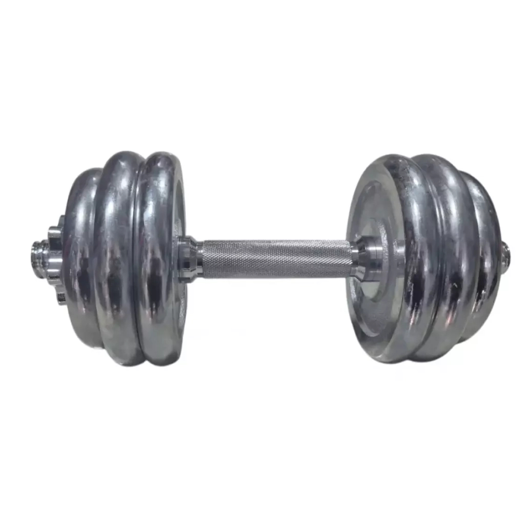 Гантель HSF з хромованим покриттям MD2503 - 15 кг (К00024982) - изображение 1
