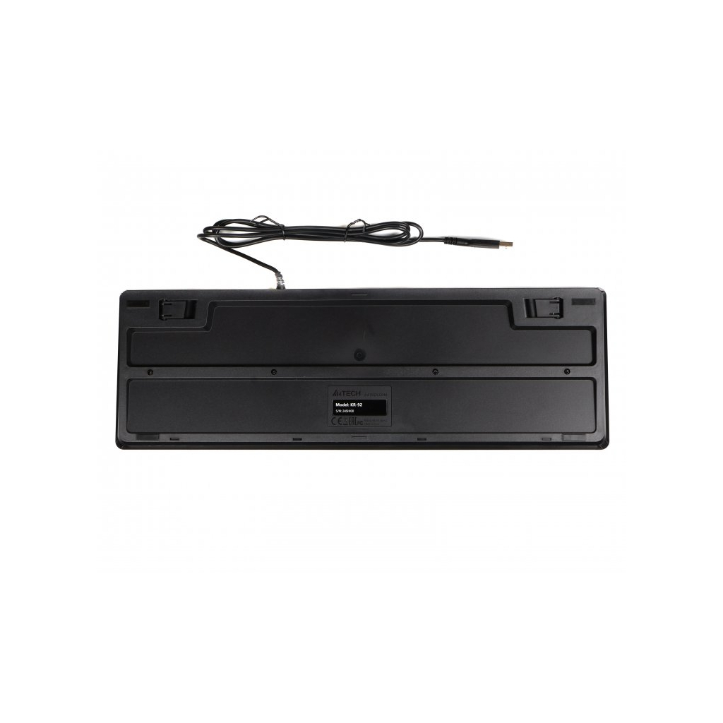 Клавіатура A4Tech KR-92 Black - зображення 6