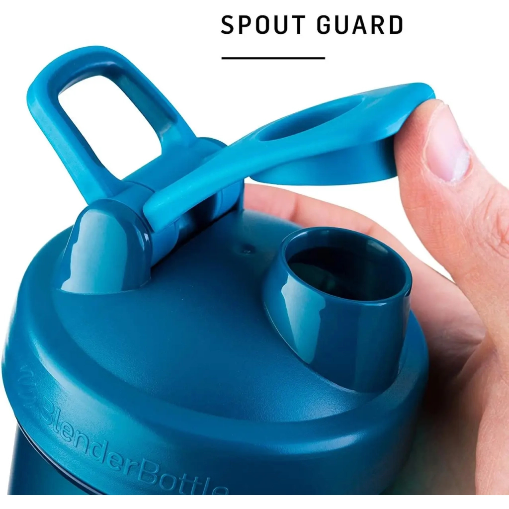 Шейкер спортивний BlenderBottle Pro45 1270ml Ocean Blue (Pro45_Ocean_Blue) - изображение 3