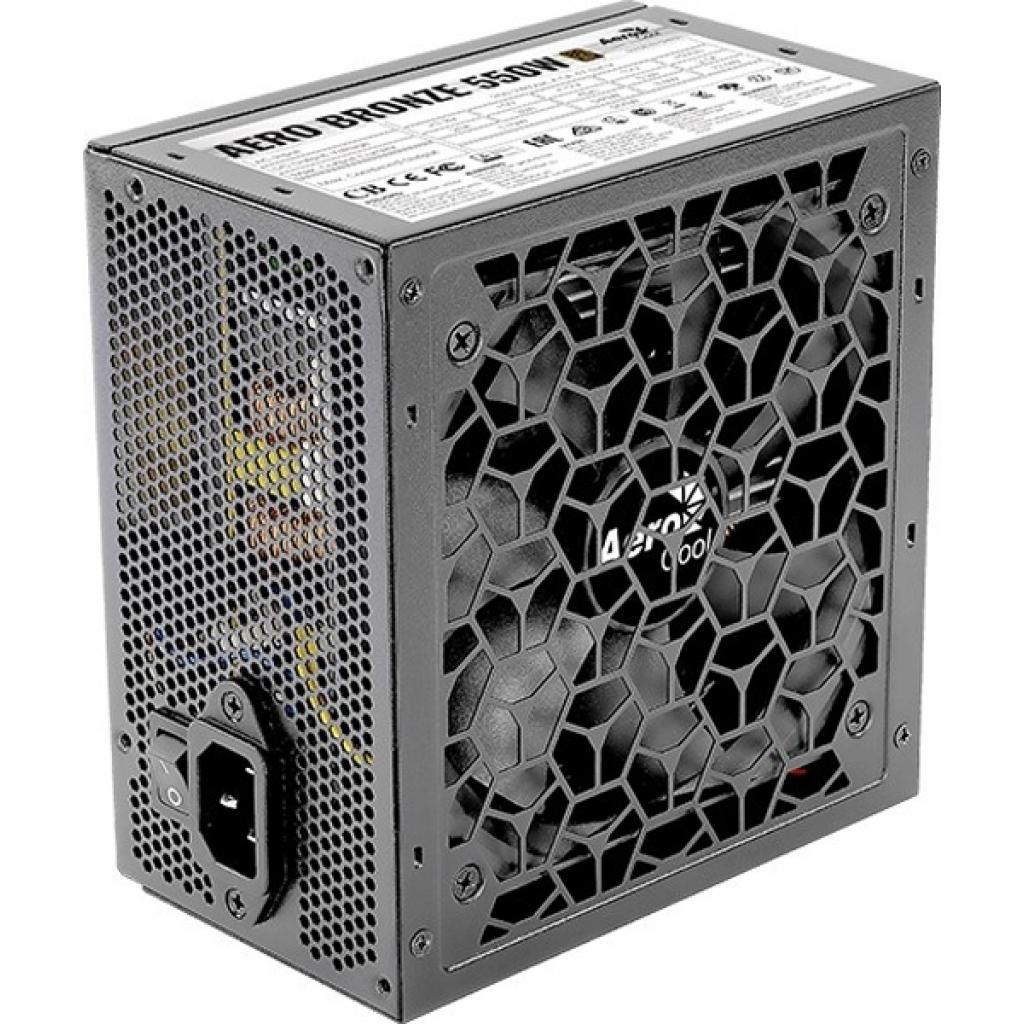Блок живлення AeroCool 550W AERO BRONZE (AERO BRONZE 550W) - зображення 1