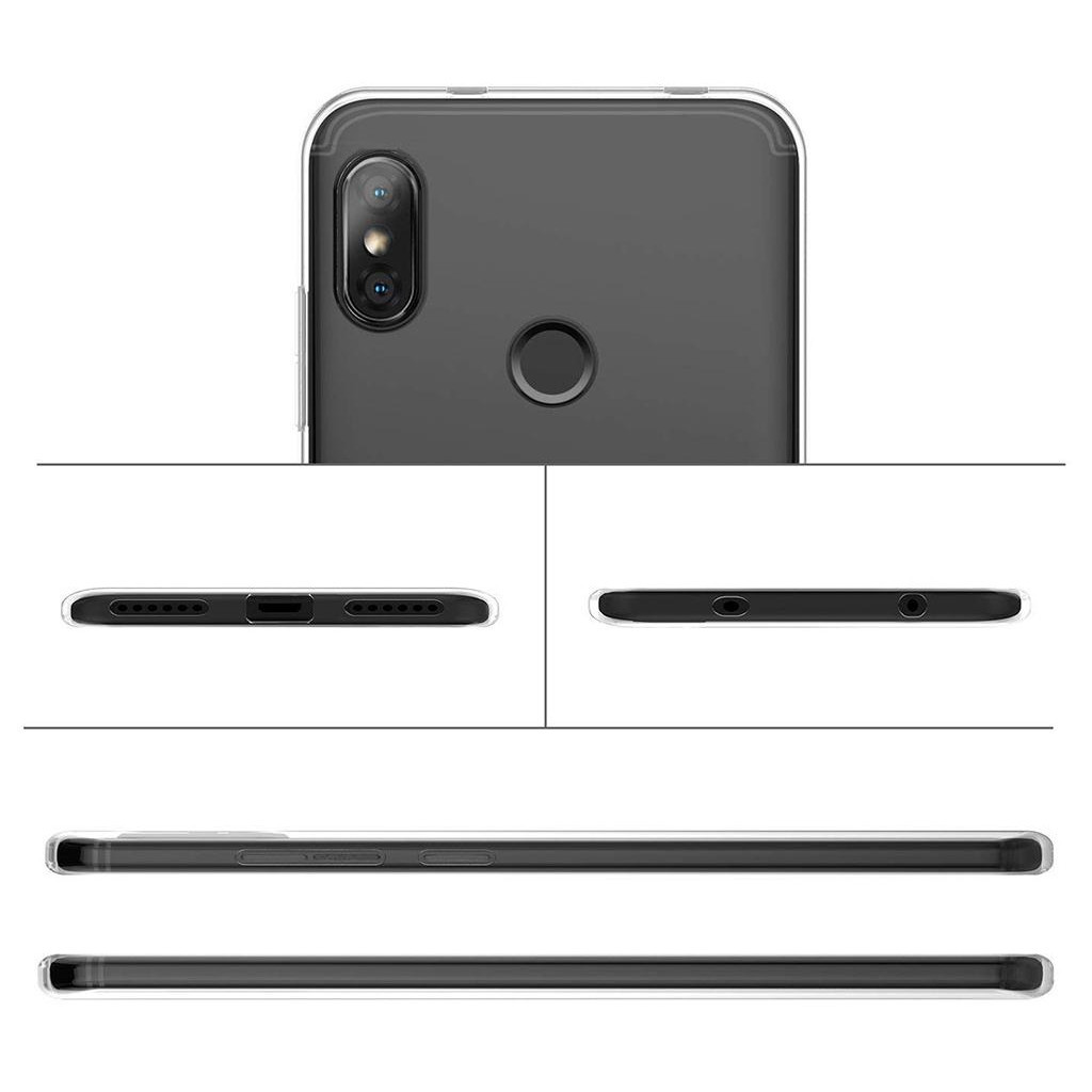 Чохол до мобільного телефона Laudtec Xiaomi S2 Clear tpu (Transperent) (LC-S2) - изображение 6