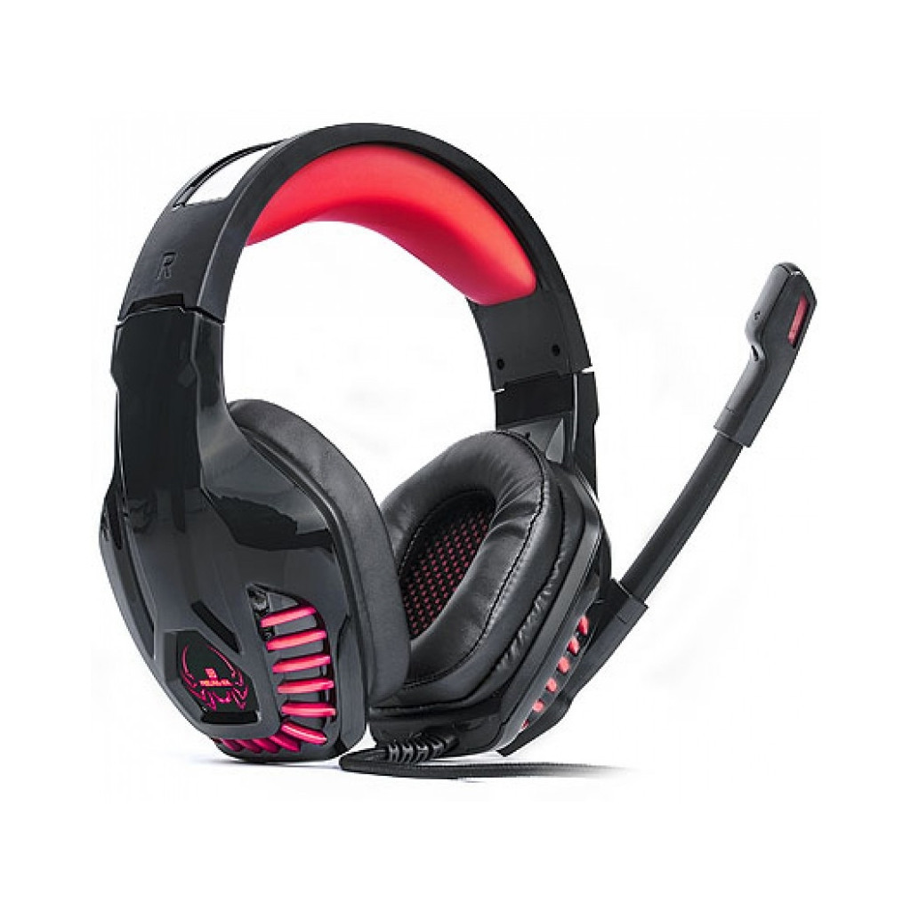 Навушники REAL-EL GDX-7650 Black-Red - зображення 7