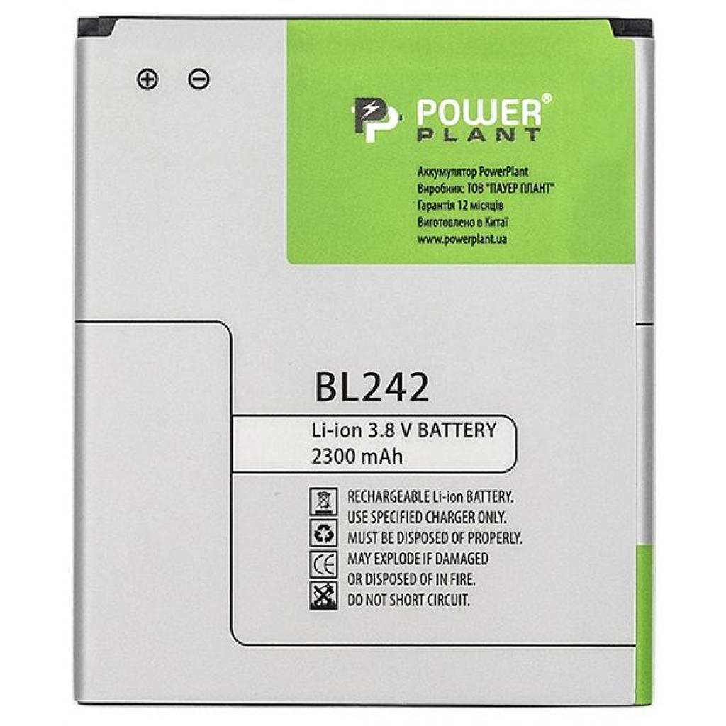 Акумуляторна батарея PowerPlant Lenovo Vibe C (A2020) (BL242) 2300mAh (SM130238) - зображення 2