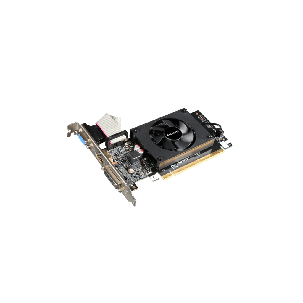 Відеокарта GeForce GT710 2048Mb GIGABYTE (GV-N710D3-2GL) - зображення 3