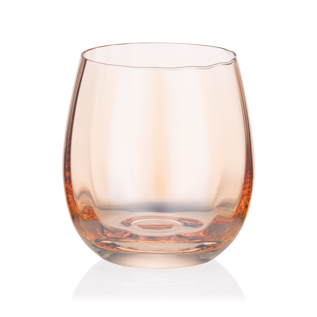Набір склянок Ardesto Black Mars Amber 480мл, 2шт, скло, золотистий (AR2648G) - зображення 3