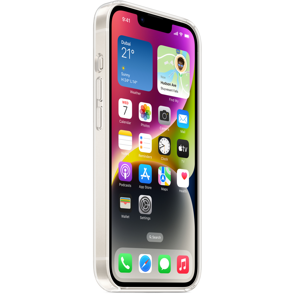 Чохол до мобільного телефона Apple iPhone 14 Clear Case with MagSafe,Model A2914 (MW5Q3ZE/A) - зображення 2
