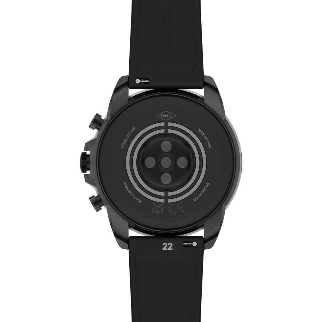 Смарт-годинник Fossil Gen 6 Black Silicone (FTW4061) - зображення 7