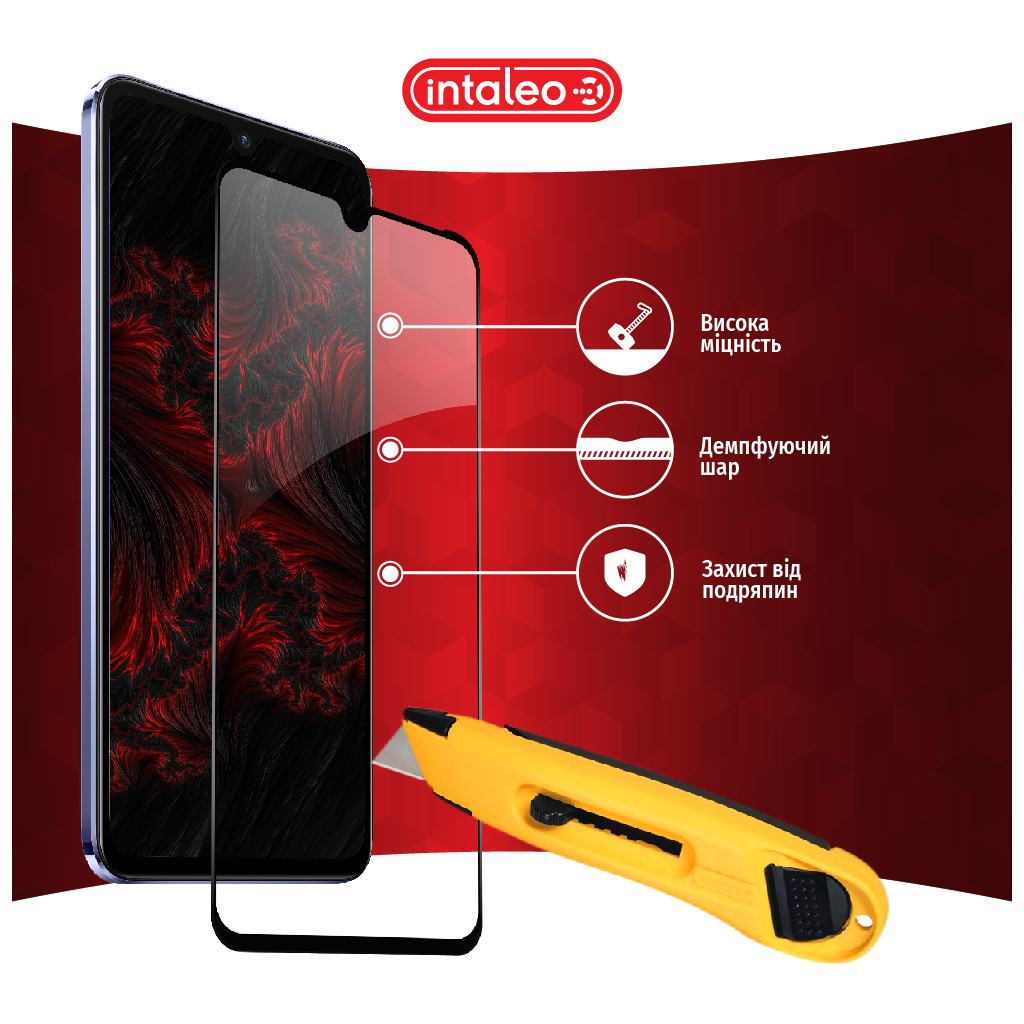 Скло захисне Intaleo Full Glue Vivo V21 (1283126528484) - зображення 5