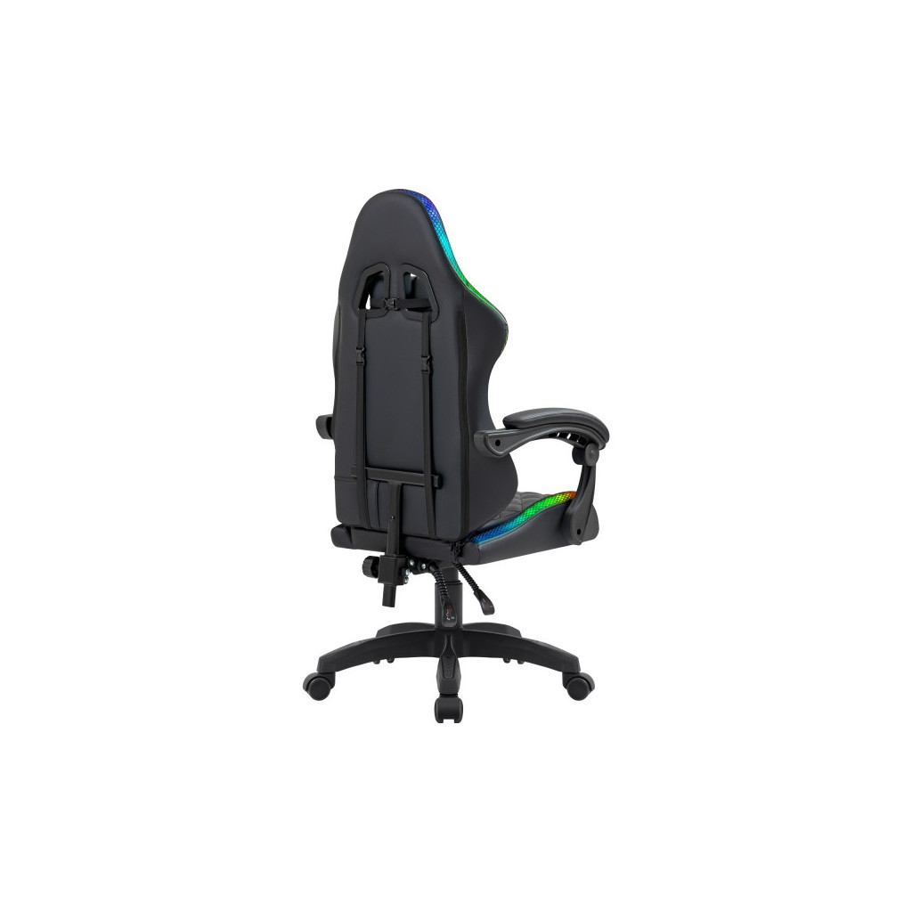 Крісло ігрове Defender Energy RGB Black (64559) - зображення 4