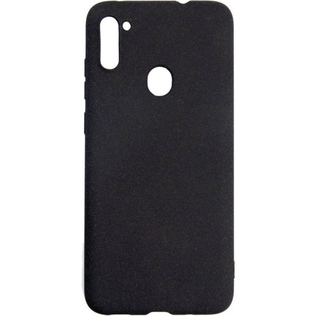 Чохол до мобільного телефона Dengos Carbon Samsung Galaxy A11, black (DG-TPU-CRBN-65) - зображення 1